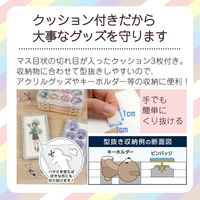 JEJアステージ　クッション付コレクションケース浅型230ＨＡ　クリア　　1個