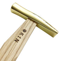 金井産業 板金ハンマー ステン武力屋 蛇曲ショート ゴールド 21 250mm 1本（直送品）