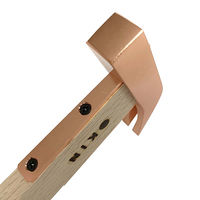 金井産業 舞台屋鎚ハンマー(ナグリ)四角 360mm ブロンズ 1本（直送品）