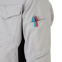 コーコス信岡 ストレッチ長袖ブルゾン 5L レッド AG-3081 1着（直送品）