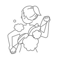 ワイズ ボディスポンジ シャボンボール 伸びる 泡立つ ホワイト BZー049 1セット（3個）