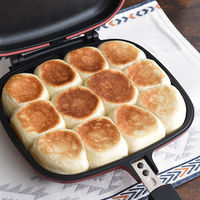 アーネスト フライパン 両面 ダブルパン IH ガス火対応 Ａー77910 1個