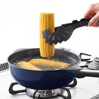 アーネスト トング 穴あき すくえる ブラック ベルフィーナ Aー77438 1個