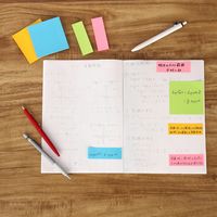 プリントインフォームジャパン 全面粘着ふせん インフォノーツ ラベルメモ 75×75mm ピンク 1パック(4冊入) オリジナル