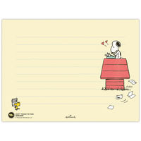 日本ホールマーク ホールマーク 便箋 スヌーピー 5Dピーナッツ 844356 1セット(6冊)（直送品）