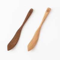 木のバターナイフ ブラウン AKOMEYA TOKYO/アコメヤ