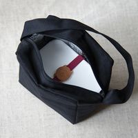 お弁当保冷バッグ 黒 AKOMEYA TOKYO/アコメヤ