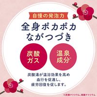【数量限定】入浴剤 炭酸 アソート 温泡 こだわり梅 詰め合わせ 個包装 透明タイプ 1箱（20錠入り） アース製薬