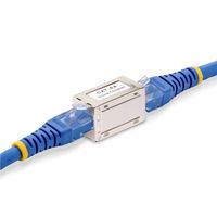 Startech.com LANケーブル延長コネクター CAT6A シールド付 メス-メス RJ45中継 IN-CAT6A-COUPLER-S1 1個