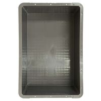 積水テクノ成型　セキスイ　ＣＯ2削減コンテナ　ＴＰー342ー2Ｆ　エコグレー　GP342FH　1個