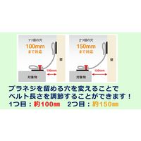 【転倒防止】ティーエフサービス Ｔプレートマルチラバー　ゲル粘着 TPMRー5075G 1セット（2個組）