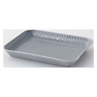 西海陶器 木製トレー 長角 24677 1箱(4個入)（直送品）