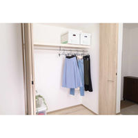 サワフジ ハンガー ボトムハンガー連結式 3本組 ロックグレー 463322 1個（直送品）