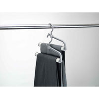 サワフジ ハンガー スラックスハンガーEX 1段 ロックグレー 463329 1個（直送品）