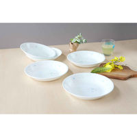パール金属 プレート 21.5cm CORELLE コレール シロクマ 強化ガラス 466241 1個（直送品）