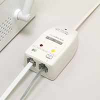 ナカバヤシ 6極2芯　電話回線2分配切替器　自動切替タイプ DSPーS222 1個