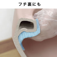 サンコー トイレブラシ 清掃 ピカピカトイレ直洗い 水だけで汚れ落とせる 6x8cm 1箱 20枚入 びっくりフレッシュ H-08
