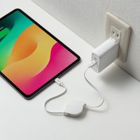 サンワサプライ  USB2.0 Type-C 巻取りケーブル  PD60W　ホワイト KU-CCP60M08W（直送品）