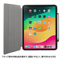 サンワサプライ  iPad Pro 13インチ（M4/2024）用タッチペン収納ポケット付きケース PDA-IPAD2014BK（直送品）