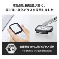 アップルウォッチ カバー SE/Series6/5/4[44mm] フルカバー ブラック AW-23DFCGEBK エレコム 1個（直送品）
