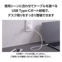 USB充電器 タイプC PD 30W PPS USB-C ×1 小型 ホワイト EC-AC10230WH エレコム 1個
