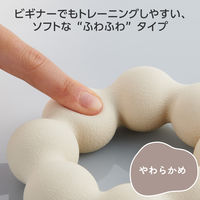 トレーニングチューブ 筋トレ ソフトタイプ 二の腕 自宅 筋トレグッズ ゴムチューブ ベージュ HCF-TBFBE エレコム 1個（直送品）