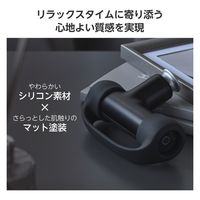 シリコンベルトストラップ <REG-04シリーズ専用> ブラック HCR-SBS04BK エレコム 1個（直送品）