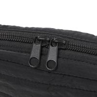 キルティングスクエアポーチ(S) ダークブラック LAKOLE/ラコレ