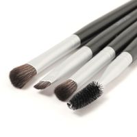 メイクブラシ6点セット チャコール LAKOLE/ラコレ