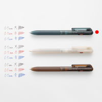 ぺんてる 3色ボールペン 限定 Calme カルム 0.5mm シーブルー軸 BXAC35L3 1本