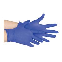 ミズムジャパン MISM クリーンニトリル手袋L 粉なし 100枚入り ダークブルー 【食品衛生法適合】 1箱（直送品）