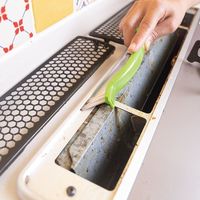 アズマ工業 レンジまわりブラシグリーン 391851200 1個（直送品）