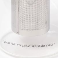 ガラスティーポット クリア LAKOLE/ラコレ