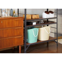 八幡化成 Vessel ヴェッセル バスケット M 19L アイボリー かご 収納 4966511231271 1個（直送品）