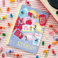 日本ノート トムとジェリーpretty catセミB56.5mm30枚3柄セット U18803 1パック(5柄入)