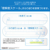 日本ノート ノート スヌーピー セミB5 自主学習 5mm方眼26枚 3色セット PST5J03 1パック(3色入)