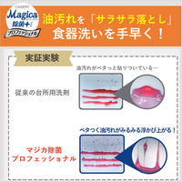 【専用空ボトル付き】CHARMY Magica(チャーミーマジカ) 除菌+ プロフェッショナル ハーバルグリーン 業務用詰替3.8L 1箱（3個入） ライオン