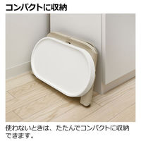 たためるペットテーブル ダブル ベージュ 1個 リッチェル 犬用（わけあり品）