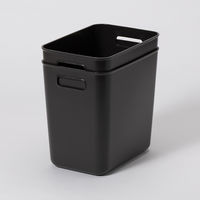 【均一価格】 収納ボックス やわらかインナーボックス/スリム深型 ダークグレー　幅179×奥行259×高さ245mm　1個 オリジナル