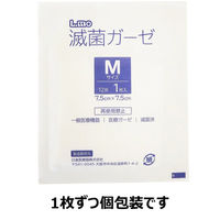 日進医療器 エルモ 滅菌ガーゼ Mサイズ徳用 滅菌済 衛生材料用品 医療救急 消毒 781585 1個(33枚入)（直送品）