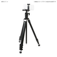 TOKIWA STYLE(トキワスタイル) TA304AS+BA38ADS アルミ4段三脚スマホアダプター付雲台セット 1セット（直送品）