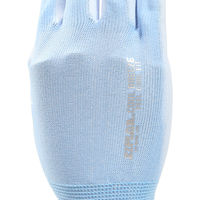 コーコス信岡 冷感機能糸手袋 ウレタンコーティング ブルー L Nー3124 1双