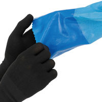 コーコス信岡 ニオイクリア 消臭インナー手袋10枚（5双組） ブラック F Gー201 1セット（5双組）