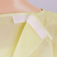 オオサキメディカル アイソレーションガウン SMS II イエロー 51043　AAMIレベル2　感染予防　1袋（10枚入）