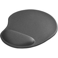 バッファロー（BUFFALO） リストレスト一体型マウスパッド 低反発タイプ グレー BSPD15GY 1台