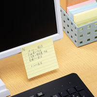 スリーエム ジャパン エコノパックTM 強粘着ノート 罫線入り イエロー 6301SS-RPY 1個