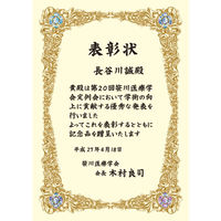 ササガワ *証書用紙 A4判 レリーフ 10-1708 1セット(1冊(5枚)×5)