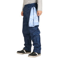 【レインウェア】 カジメイク レインパンツ M ネイビー 3222(ズボンのみ) 1着