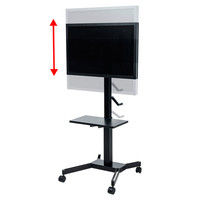 サンワサプライ 手動上下昇降液晶ディスプレイスタンド CR-LAST23 1台（直送品）