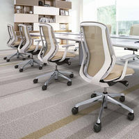 【無料引取付き】C685BW FMP7 |オカムラ シルフィー オフィスチェア ハイバック アルミ脚 背メッシュ 可動肘付 ベージュ 1脚（直送品）